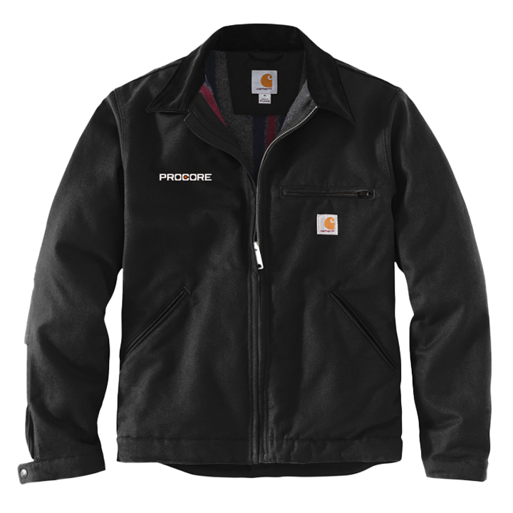 Procore Men's Carhartt Blanket-Lined Detroit Jacket - Relaxed Fit