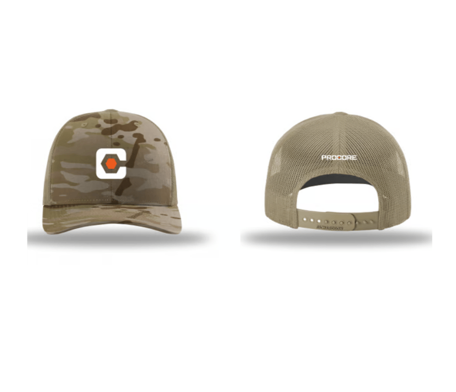Procore Richardson 112 Snapback Cap - Hex C - Multicam Arid/Tan