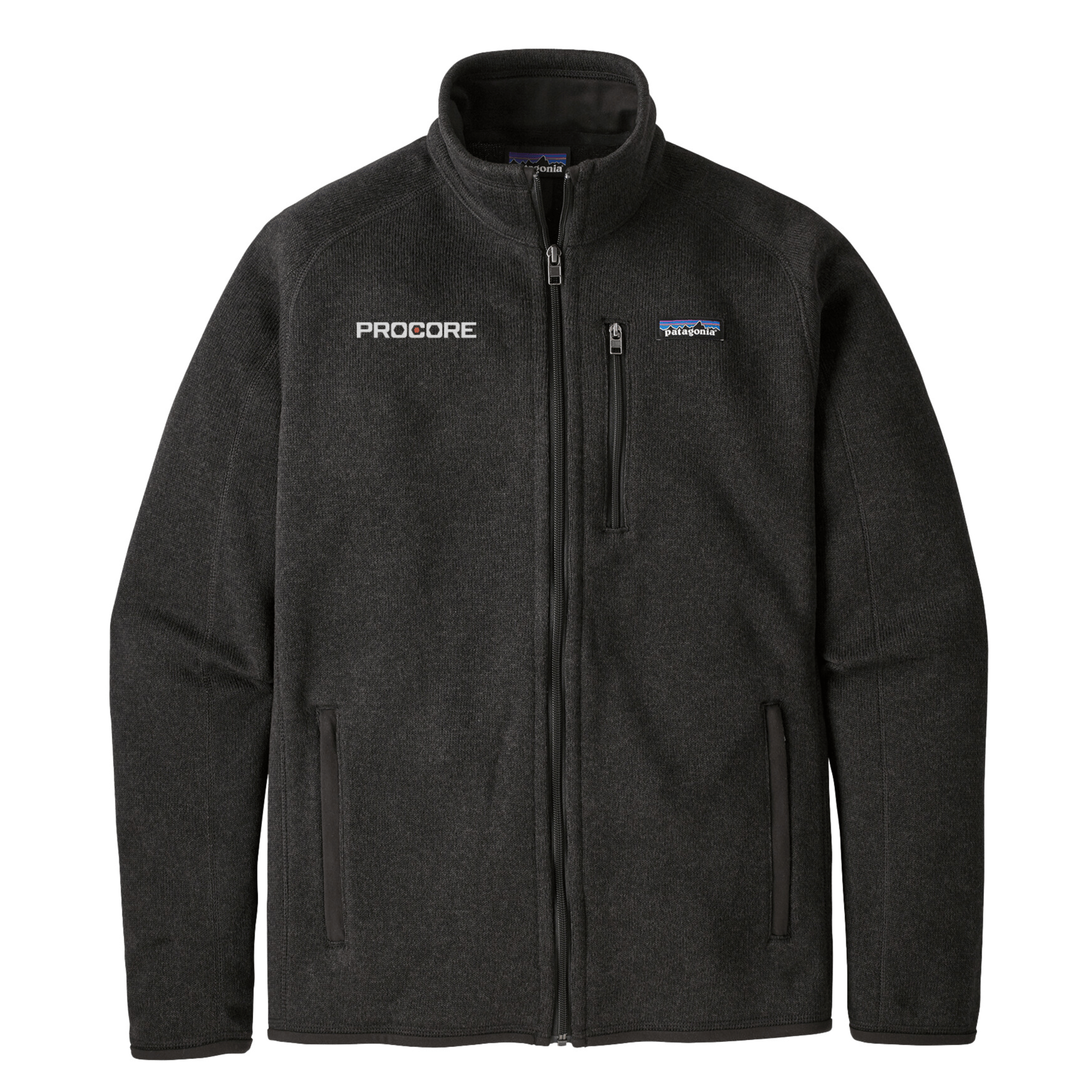 patagonia ブラック パーカ POLARTEC裏起毛ソフトシェル Procore Men's Patagonia Better Sweater Jacket - Black - Procore Shop