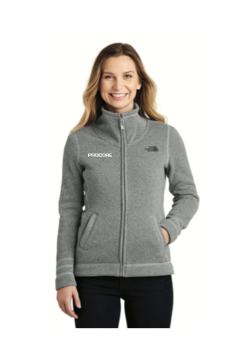 North Face Fleece Grey Jacket